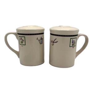 Stove Top Large Ceramic Salt & Pepper Shakers - Viola – Cistus Crispus – UC786